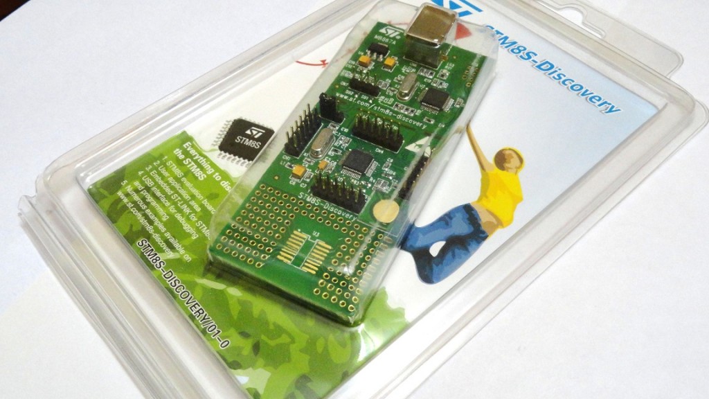 STM8S-Discovery in Blister Pack